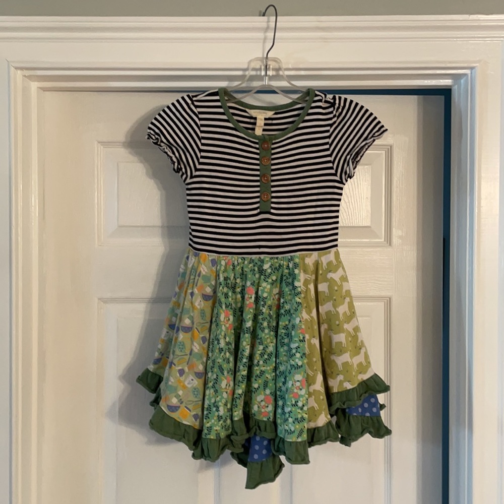 🌿 Matilda Jane Joanna Gaines Line Dress Sz 6 🐏